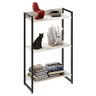 Estante Livreiro Multiuso Industrial 60cm 3 Prateleiras Snow - 1