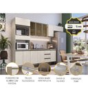 Ver imagem 3 de Cozinha Modulada Americana 6 Peças Greta Crema Megasul