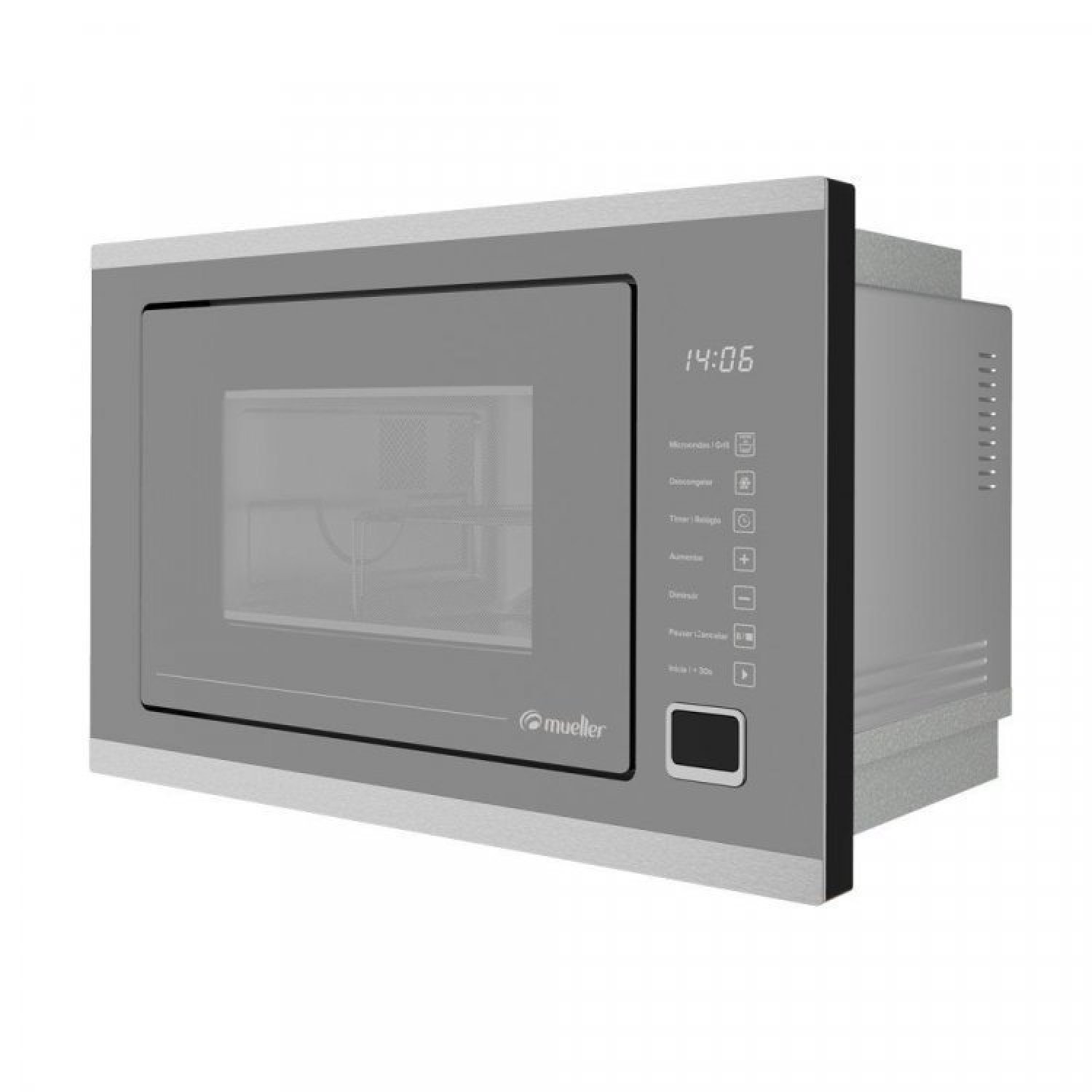 Conjunto Micro-ondas de Embutir 25l e Forno Elétrico Digital de Embutir 68l Mueller - 6