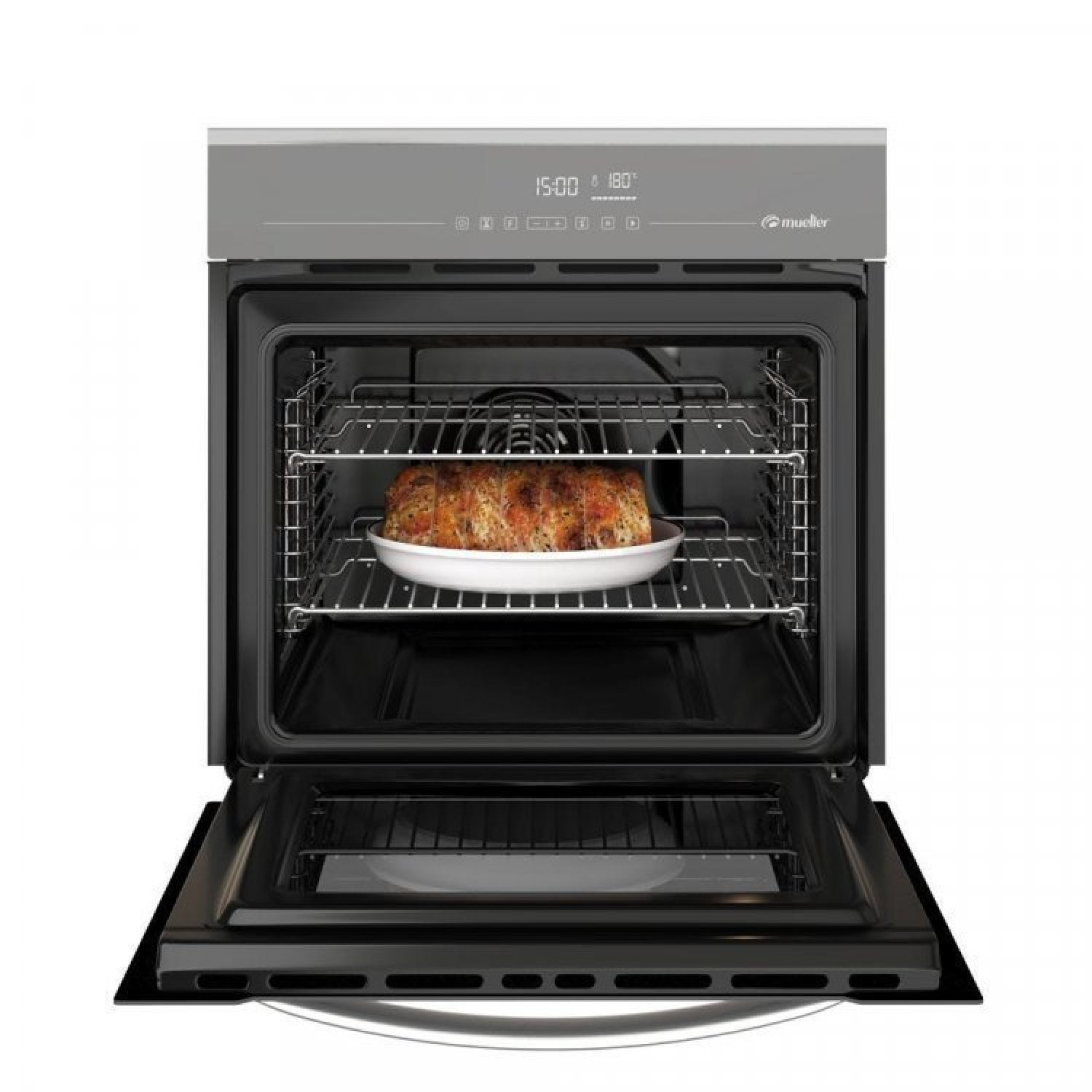 Conjunto Micro-ondas de Embutir 25l e Forno Elétrico Digital de Embutir 68l Mueller - 17