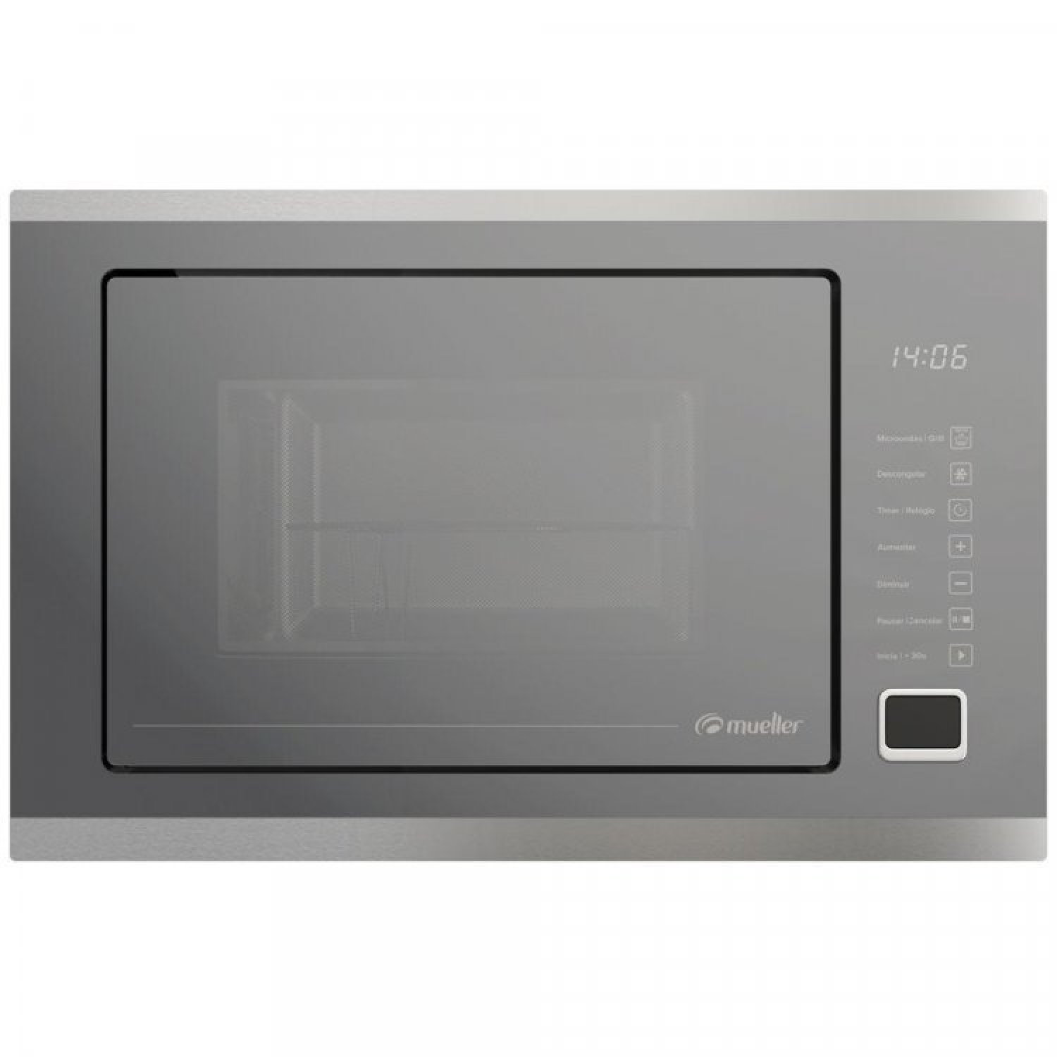 Conjunto Micro-ondas de Embutir 25l e Forno Elétrico Digital de Embutir 68l Mueller - 4