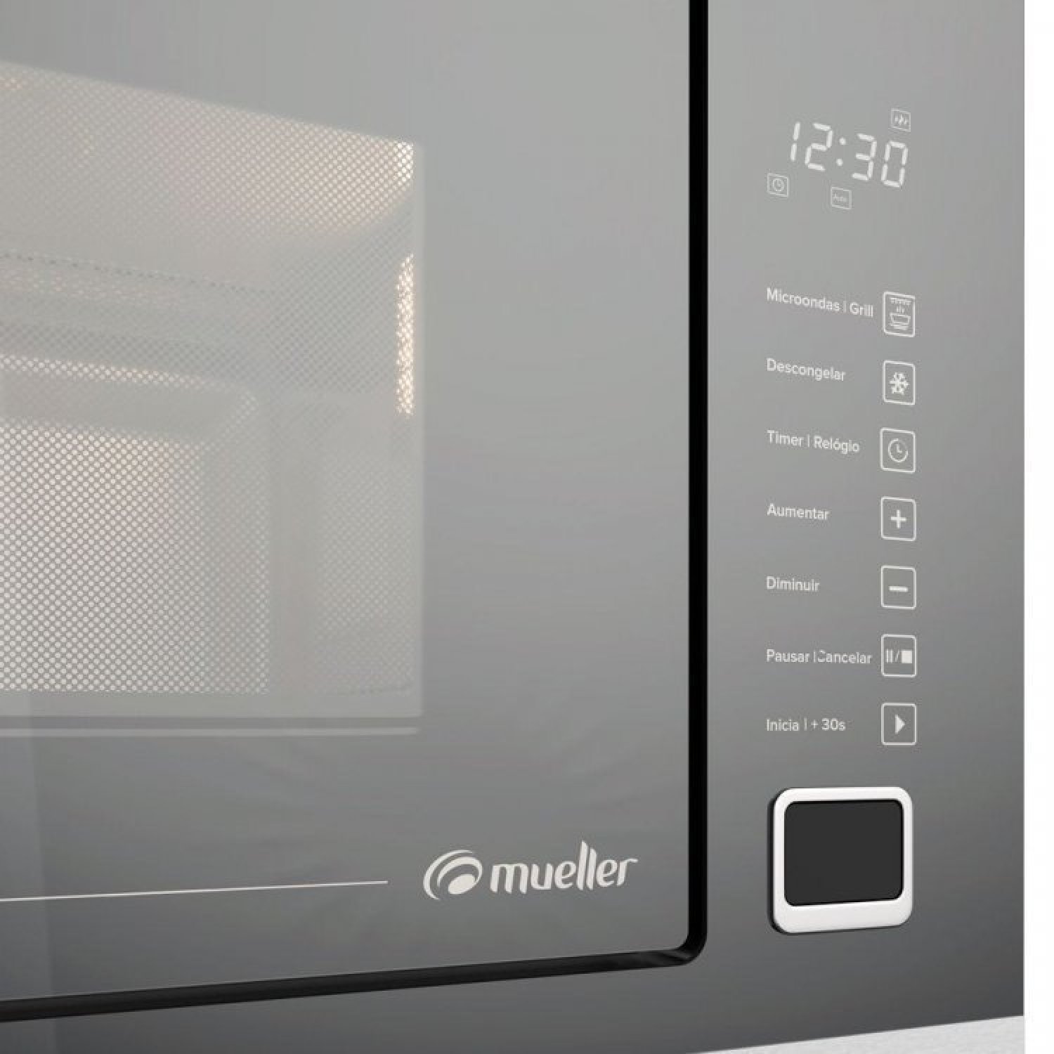 Conjunto Micro-ondas de Embutir 25l e Forno Elétrico Digital de Embutir 68l Mueller - 5