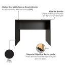 Ver imagem 4 de Conjunto de Mesa com Armário de Escritório, Armário Aéreo e 3 Prateleiras 170cm Preto