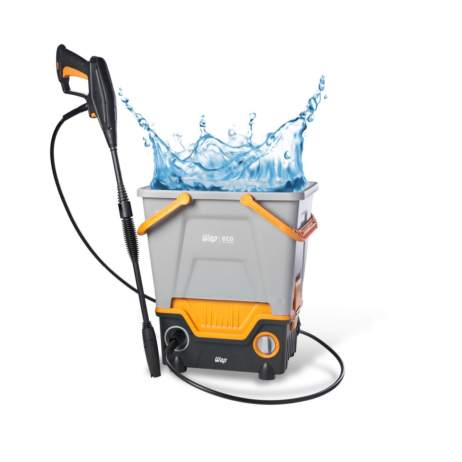 Lavadora de Alta Pressão WAP Eco Smart 2200 Reutiliza Água 1750W 1700PSI 127V - 8