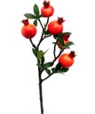 Ver imagem 4 de Kit 12 Plantas Fruta Romã Artificial Natal Decoração de 60cm