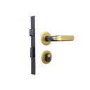 Ver imagem 4 de Fechadura Externa Roseta Aço 40mm Stilo MGM Rosa/Bronze Latonado