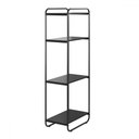 Ver imagem 2 de Estante para Livros Criare 4 Prateleiras Preto - Art Panta
