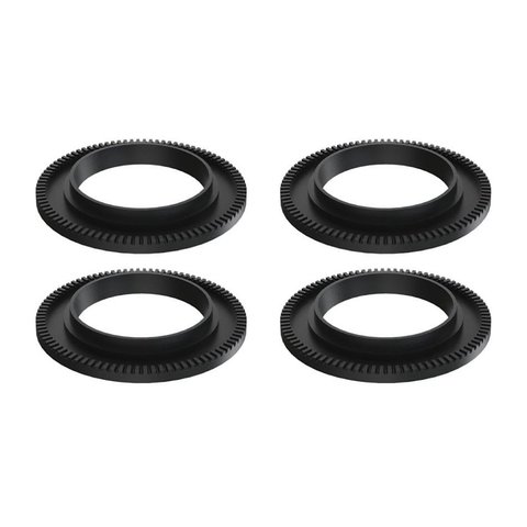 Kit 4 Espalha Chama de Fogão Queimador Duplo Ferro 17,5cm