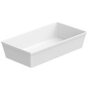 Ver imagem 1 de Travessa Retangular 2,2l Gn 1/4 26cm Uno Coza Branco Brinox