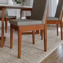 Ver imagem 5 de Conjunto para Sala de Jantar com 6 Cadeiras Dakota