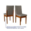 Ver imagem 5 de Conjunto para Sala de Jantar com 6 Cadeiras Dakota