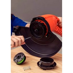 Kit Carretel Aparador de Grama Tramontina Tampa e Mola - 9