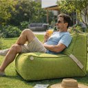 Ver imagem 2 de Puff Flutuante Levv Outdoor Good Pufes Impermeável para Piscina, Jardim e Área Externa - Verde