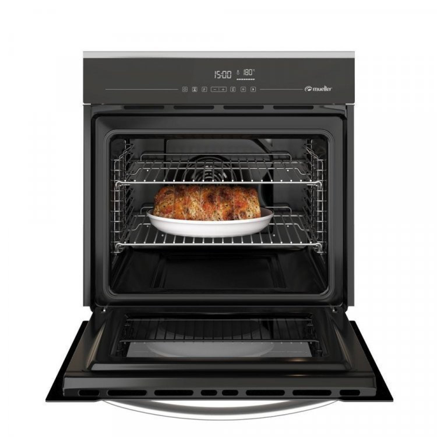 Conjunto Micro-ondas de Embutir 25l e Forno Elétrico Digital de Embutir 68l Mueller - 9