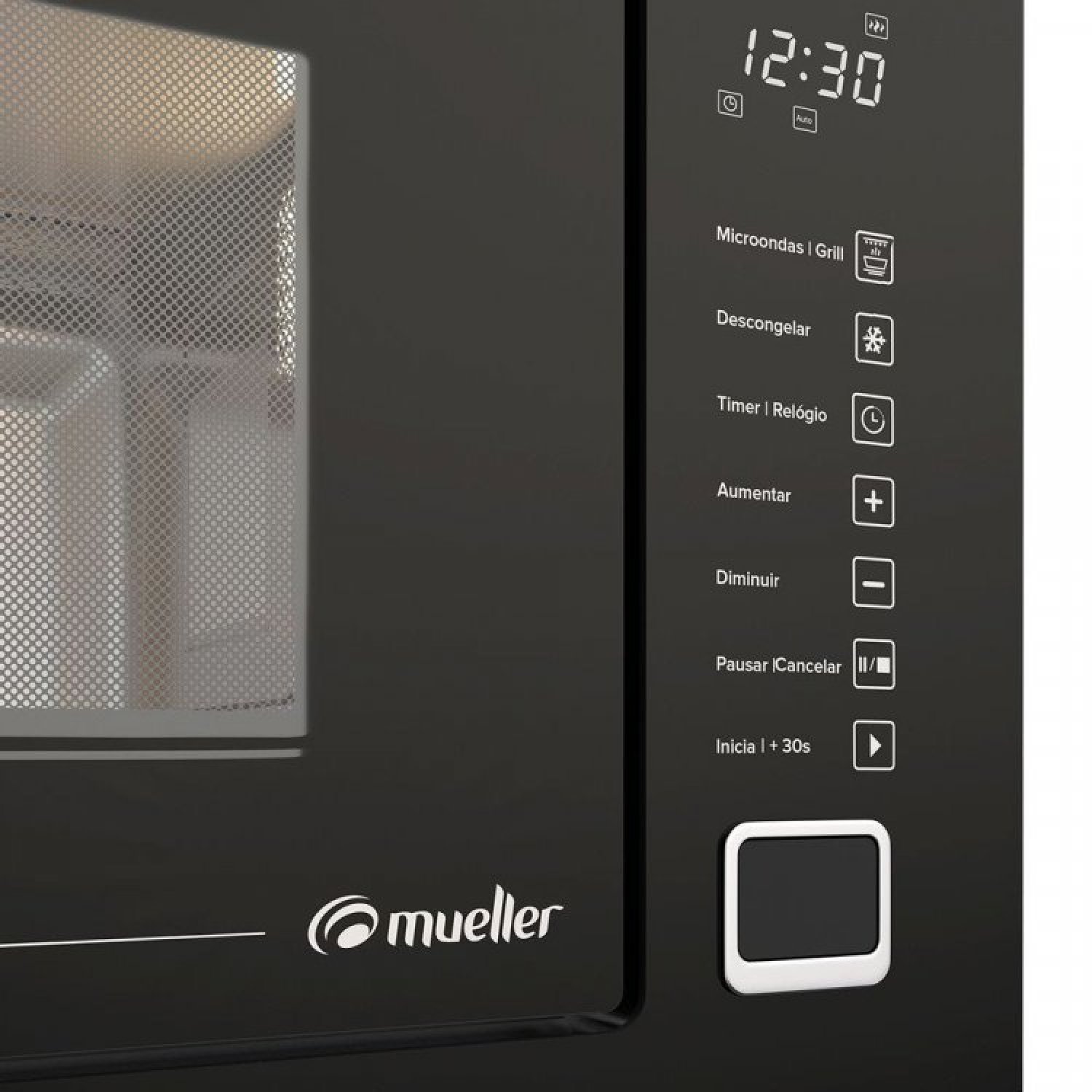 Conjunto Micro-ondas de Embutir 25l e Forno Elétrico Digital de Embutir 68l Mueller - 12