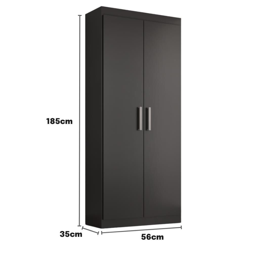 Armario de Lavanderia Miriam 2 Portas 185cm | MadeiraMadeira