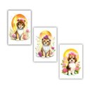 Ver imagem 3 de Kit Quadros Decorativos Infantil Animais Abstrato Kit130