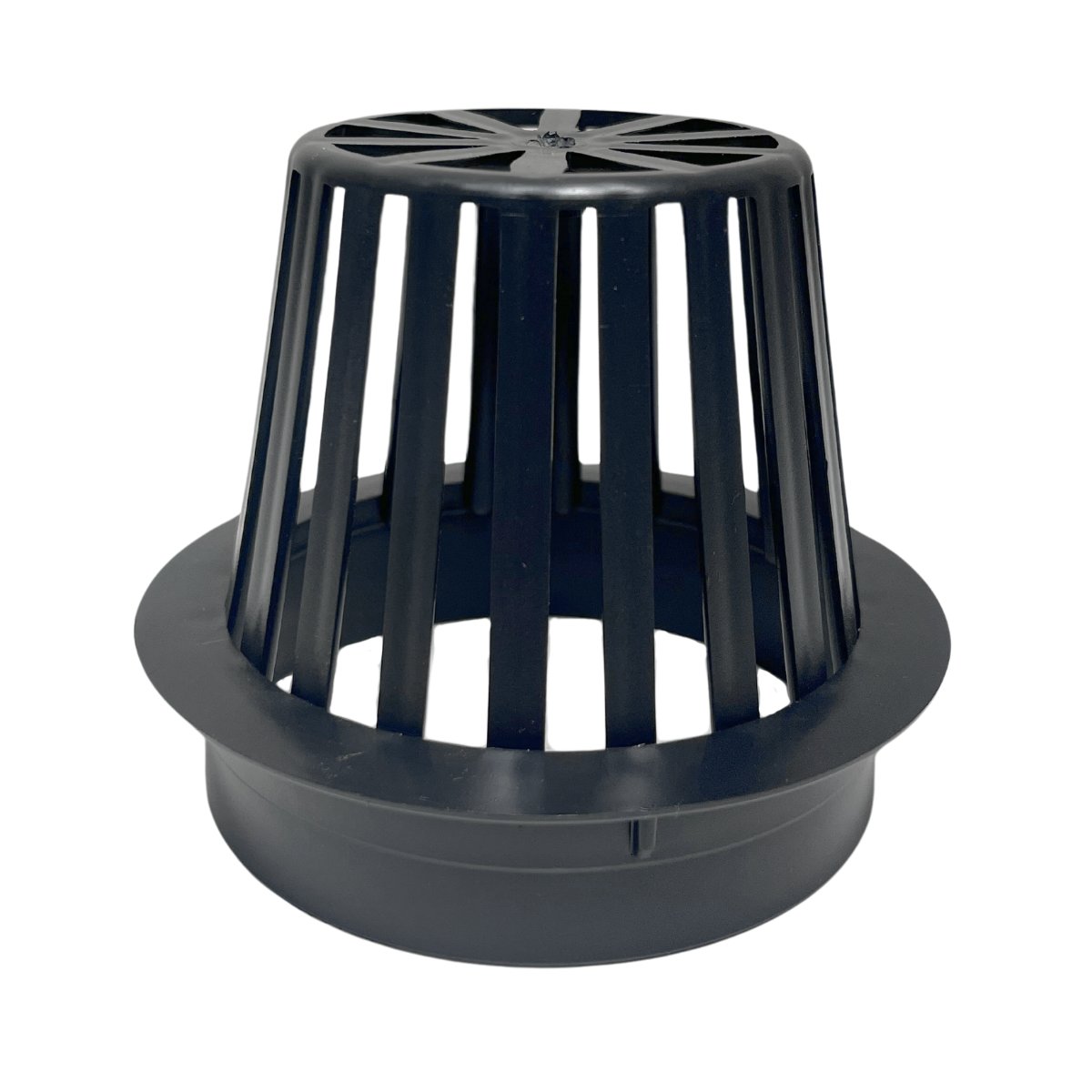 Kit 3 Ralo Abacaxi Plástico Anti Folhas para Calha e Tubo 100 Mm - 2