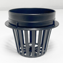 Ver imagem 4 de Kit 3 Ralo Abacaxi Plástico Anti Folhas para Calha e Tubo 100 Mm