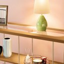 Ver imagem 4 de Aparador Decorativo Sala de Estar Walker Pés em Aço Tampo Vidro Cinamomo G26 - Gran Belo