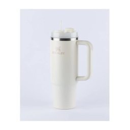 Copo com Canudo Stanley Quencher 2.0 Branco Cream 887ML - 3