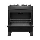 Ver imagem 2 de Fogão de Piso 5 Bocas Íris Timer Glass Preto com Tripla Chama e Timer Digital Bivolt - Realce