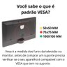 Suporte de Tv e Monitor Bi-articulado 14 a 27 Polegadas - 6
