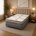 Ver imagem 5 de Colchão Queen Sr Life Vellus Ii Espuma D33 158x198x27cm Cinza