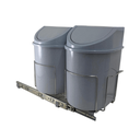Ver imagem 4 de Lixeira Ecológica Deslizante de Base Inox 24 Litros 3318 Jomer