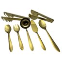 Ver imagem 1 de Conjunto de Utensílios Dourado 7 Peças Fineza
