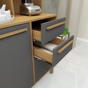 Ver imagem 6 de Armário de Cozinha 6 Portas 3 Gavetas Agata