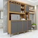 Ver imagem 1 de Armário de Cozinha 6 Portas 3 Gavetas Agata