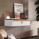 Ver imagem 1 de Console Diana Cantinho Café Branco Nature