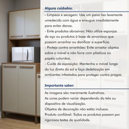 Armário de Cozinha 11 Portas 2 Gavetas Agata - 12