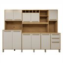 Ver imagem 2 de Armário de Cozinha 11 Portas 2 Gavetas Agata