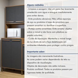 Armário de Cozinha 11 Portas 2 Gavetas Agata - 12