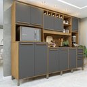 Ver imagem 1 de Armário de Cozinha 11 Portas 2 Gavetas Agata