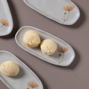 Ver imagem 3 de Conjunto com 4 Travessas Oval Rasa Mini Orgânico Campestre 16,5x8cm