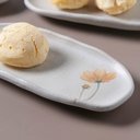 Ver imagem 4 de Conjunto com 4 Travessas Oval Rasa Mini Orgânico Campestre 16,5x8cm