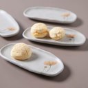 Ver imagem 2 de Conjunto com 4 Travessas Oval Rasa Mini Orgânico Campestre 16,5x8cm