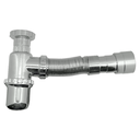 Ver imagem 7 de Sifão Pia Cozinha Sanfonado Tubo Extensível com Copo Universal Cromado 55cm