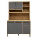 Ver imagem 3 de Armário de Cozinha 5 Portas 1 Gaveta Agata