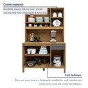 Ver mais imagens de Armário de Cozinha 5 Portas 1 Gaveta Agata