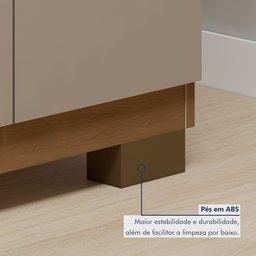 Armário Multiuso 2 Portas com Chave e 5 Prateleiras Asteca   - 6