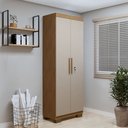 Ver imagem 2 de Armário Multiuso 2 Portas com Chave e 5 Prateleiras Asteca