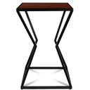 Ver imagem 4 de Mesa de Canto Lateral Alta Quadrada para Sala Austria - Preta Villandry