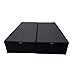 Ver imagem 2 de Cama Box Baú King Bipartido Blindado Suede Preto com Pistão a Gás