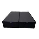 Ver imagem 1 de Cama Box Baú King Bipartido Blindado Suede Preto com Pistão a Gás