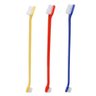 Escovas de Dente Cachorro e Gato Dupla Cabo Longo - 3 Unidades Cores Chalesco - 1