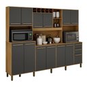 Ver imagem 3 de Armário para Cozinha 13 Portas 2 Gavetas Agata